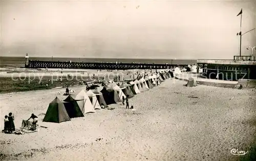 AK / Ansichtskarte Capbreton La plage et l estacade 