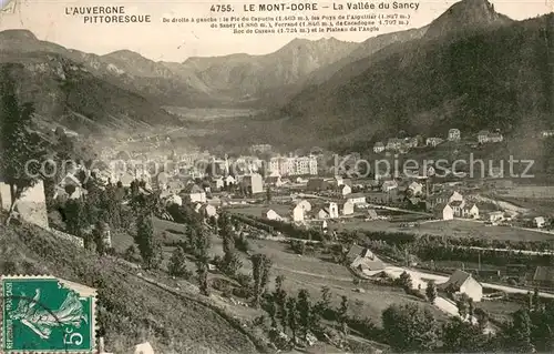 AK / Ansichtskarte Le_Mont Dore_Puy_de_Dome Panorama Vallee du Sancy Le_Mont Dore_Puy_de_Dome