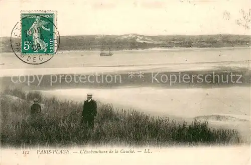 AK / Ansichtskarte Paris Plage Embouchure de la Cauche Paris Plage