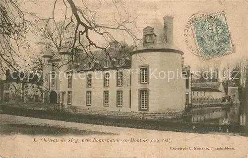AK / Ansichtskarte Donnemarie en Montois Chateau de Sigy Schloss Donnemarie en Montois