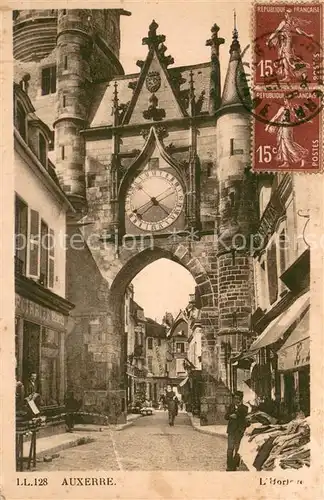 AK / Ansichtskarte Auxerre Horloge Auxerre