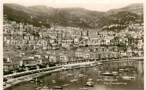 AK / Ansichtskarte Monaco La Condamine Monaco