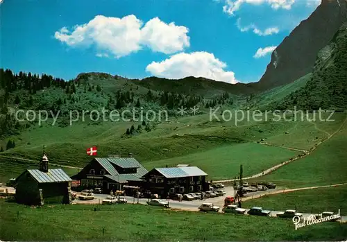 AK / Ansichtskarte Flumet Sommet du Col des Aravis et la chapelle Flumet
