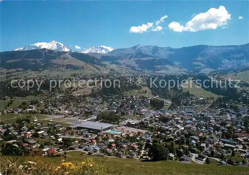 AK / Ansichtskarte Megeve Panorama Station ete et hiver Alpes Megeve