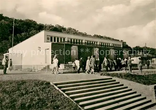 AK / Ansichtskarte Erfurt Thueringer Zoopark Raubtierhaus Erfurt