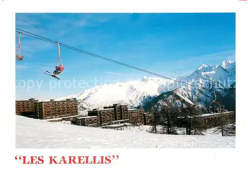 AK / Ansichtskarte Montricher Albanne Station de ski Les Karellis Alpes Montricher Albanne