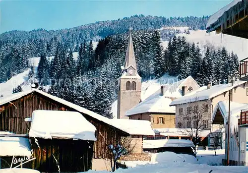 AK / Ansichtskarte Les_Gets_Haute_Savoie Une image de la station en hiver Les_Gets_Haute_Savoie