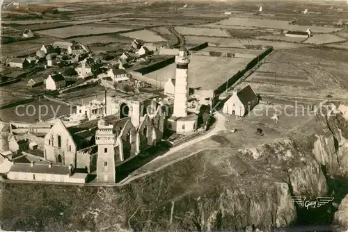 AK / Ansichtskarte Pointe_Saint Mathieu Le phare vue aerienne Pointe Saint Mathieu