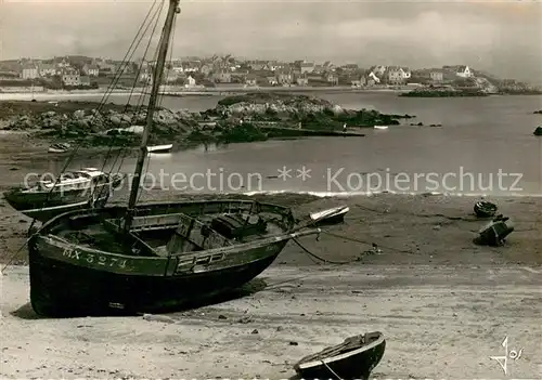 AK / Ansichtskarte Kernoc Port de l ile vu du cote de Porz Eneoc 