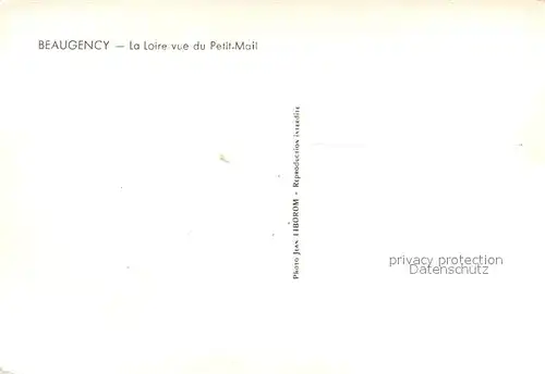 AK / Ansichtskarte Beaugency La Loire vue du Petit Mail Beaugency