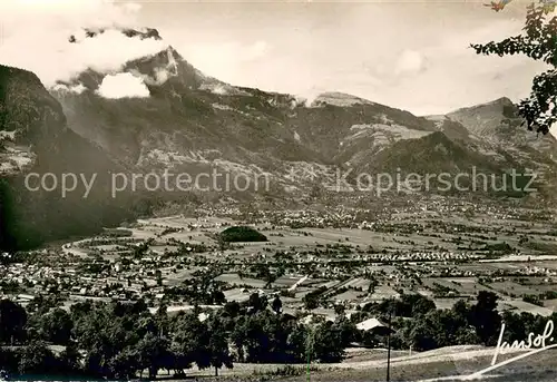 AK / Ansichtskarte Cluses Le Bargy et vue generale Alpes Cluses