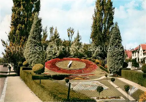 AK / Ansichtskarte Olivet_Loiret Horloge fleurie Blumenuhr Olivet Loiret