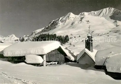 AK / Ansichtskarte Le_Chinaillon_Grand Bornand_Le Grand Bornand vieux village en hiver 