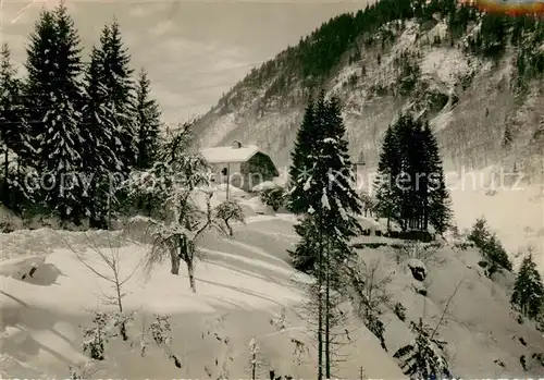 AK / Ansichtskarte Les_Gets_Haute_Savoie Paysage d hiver Les_Gets_Haute_Savoie