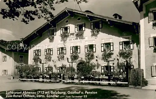 AK / Ansichtskarte Abtenau Gasthof Pension Zum Roten Ochsen Luftkurort Abtenau