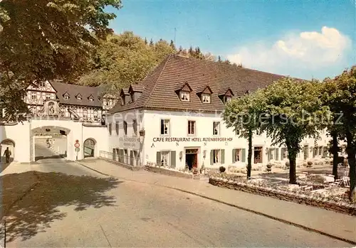 AK / Ansichtskarte Altenberg_Rheinland Hotel Restaurant Altenberger Hof Altenberg_Rheinland