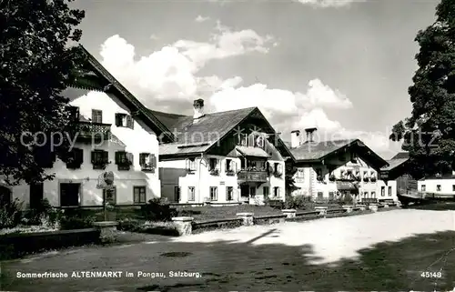 AK / Ansichtskarte Altenmarkt_Pongau Teilansicht Sommerfrische Altenmarkt Pongau