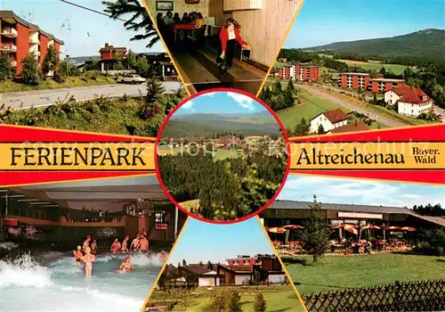 AK / Ansichtskarte Altreichenau Ferienpark im Bayerischen Wald Kegelbahn Hallenbad Altreichenau