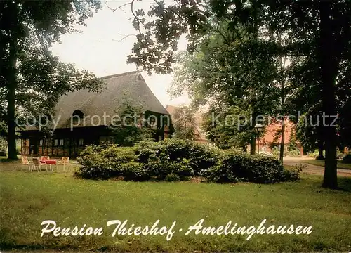 AK / Ansichtskarte Amelinghausen_Lueneburger_Heide Pension Thieshof Amelinghausen_Lueneburger