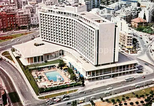 AK / Ansichtskarte Athens_Athen The Athens Hilton aerial view Athens Athen