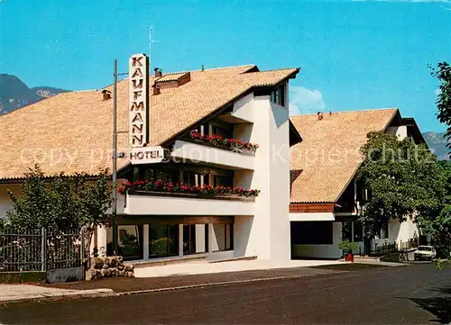 AK / Ansichtskarte Auer_Ora_Suedtirol Hotel Albergo Kaufmann Auer_Ora_Suedtirol