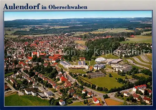 AK / Ansichtskarte Aulendorf Fliegeraufnahme Aulendorf