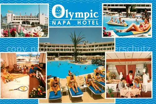 AK / Ansichtskarte Ayia_Napa_Agia_Napa Olympic Napa Hotel Swimming Pool Restaurant Ayia_Napa_Agia_Napa