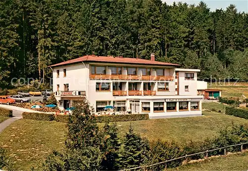 AK / Ansichtskarte Bad_Driburg Hotel Pension Cafe am Rosenberg Bad_Driburg