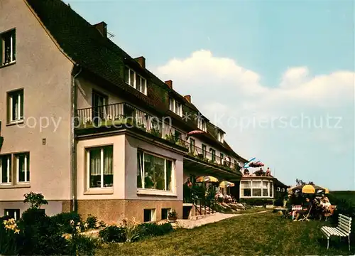 AK / Ansichtskarte Bad_Laer Pension Haus Blomberg Bad_Laer