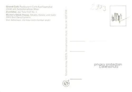 AK / Ansichtskarte Bad_Zwischenahn Strand Cafe mit Zinnloeffel Martins Steak House Kurpark Ammerlaender Bauernhaus Bad_Zwischenahn