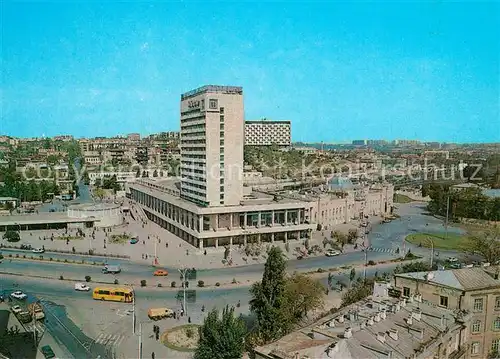 AK / Ansichtskarte Baku Bahnhofsplatz Baku