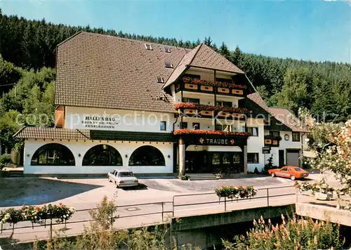 AK / Ansichtskarte Berneck_Altensteig Hotel Gasthof Traube Berneck_Altensteig