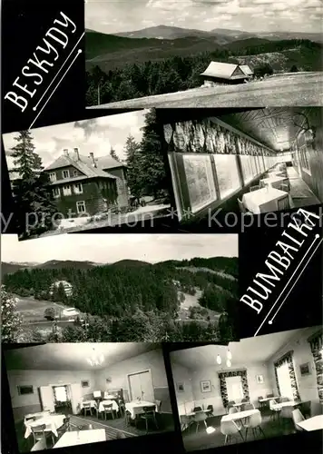 AK / Ansichtskarte Beskydy Chata Bumbalka vyhledavane vyletni misto a rekreacni stredisko v Zadnich horach Beskydy