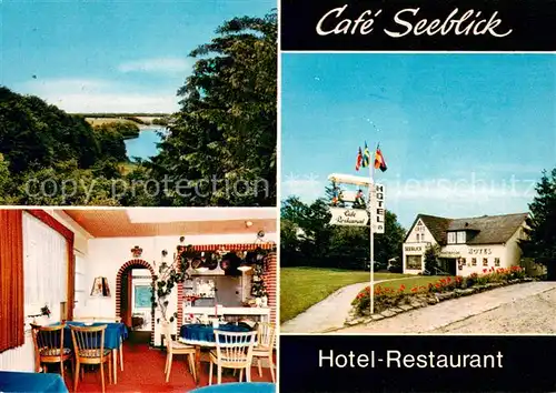 AK / Ansichtskarte Bilschau_Sankelmark Hotel Restaurant Cafe Seeblick Landschaftspanorama 