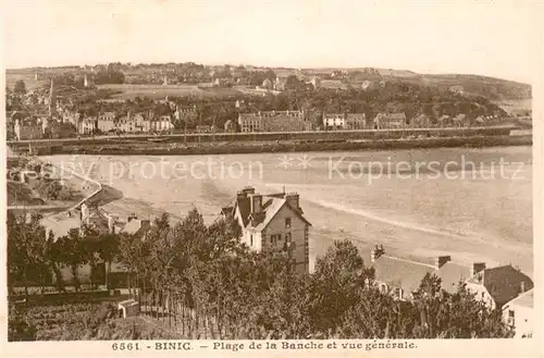 AK / Ansichtskarte Binic_Cotes_d_Armor Panorama Plage de la Blanche Binic_Cotes_d_Armor