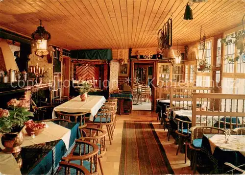 AK / Ansichtskarte Bischofsheim_Rhoen Berggasthof Pension Rhoenhaeuschen Bischofsheim Rhoen