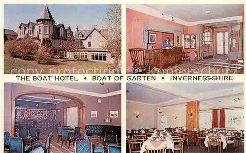 AK / Ansichtskarte Boat_of_Garten The Boat Hotel Restaurant 