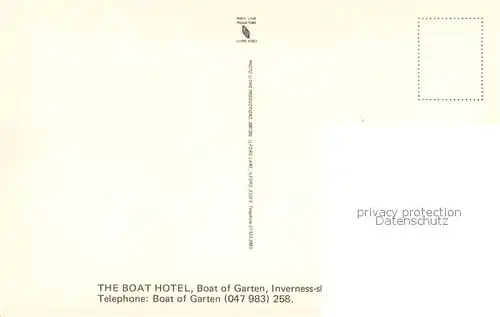 AK / Ansichtskarte Boat_of_Garten The Boat Hotel Restaurant 