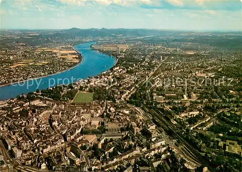 AK / Ansichtskarte Bonn_Rhein Fliegeraufnahme Bonn_Rhein