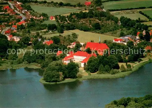 AK / Ansichtskarte Bordesholm Fliegeraufnahme mit Klosterkirche Bordesholm