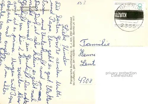 AK / Ansichtskarte Bornhoeved Fliegeraufnahme Bornhoeved