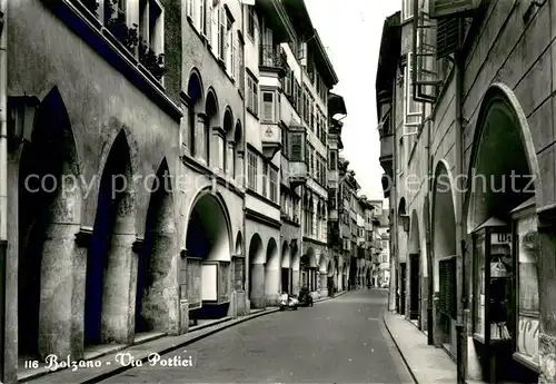 AK / Ansichtskarte Bozen_Suedtirol Lauberstrasse Bozen Suedtirol