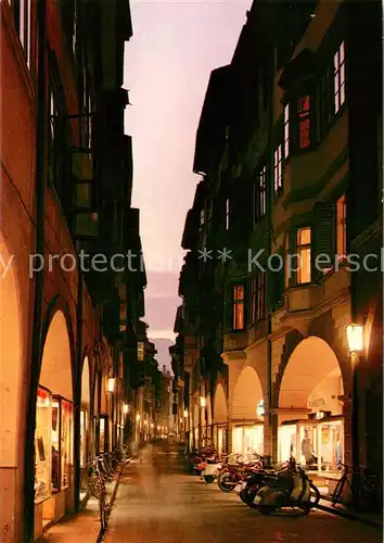 AK / Ansichtskarte Bozen_Suedtirol Via Portici Laubengasse Altstadt Bozen Suedtirol