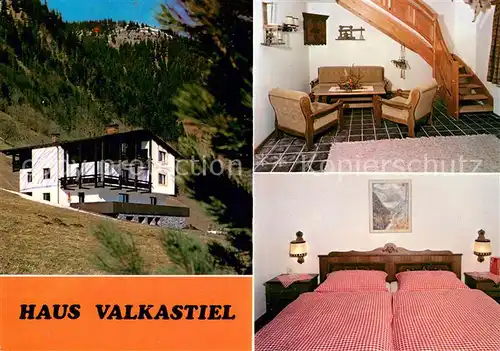 AK / Ansichtskarte Brand_Vorarlberg Haus Valkastiel Ferienwohnungen Brand Vorarlberg