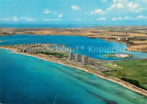 AK / Ansichtskarte Burg_Fehmarn Fliegeraufnahme Burg Fehmarn