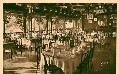 AK / Ansichtskarte Caudebec en Caux Hotel de la Marine Le Restaurant Caudebec en Caux