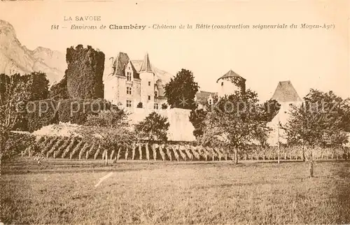 AK / Ansichtskarte Chambery_Savoie Chateau de la Batie Chambery Savoie