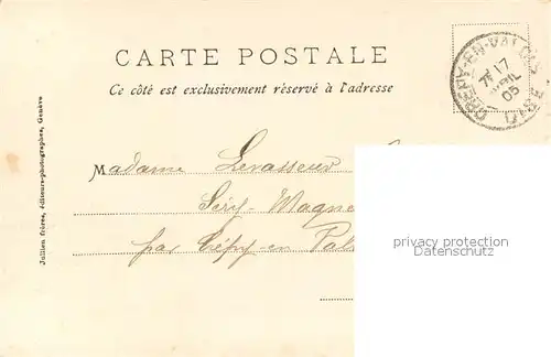 AK / Ansichtskarte Chamonix et le Col de Balme Chamonix