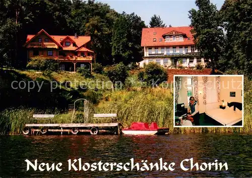 AK / Ansichtskarte Chorin Neue Klosterschaenke Waldseehotel Frenz Restaurant Wellness Chorin