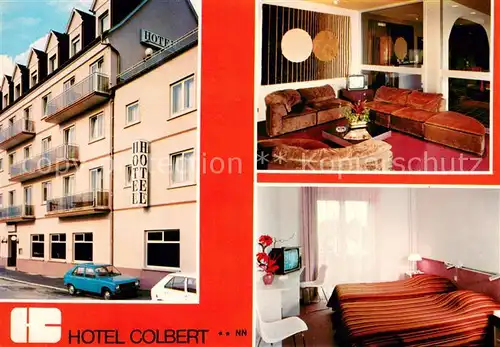 AK / Ansichtskarte Colmar_Haut_Rhin_Elsass Hotel Colbert Aufenthaltsraum Zimmer Colmar_Haut_Rhin_Elsass